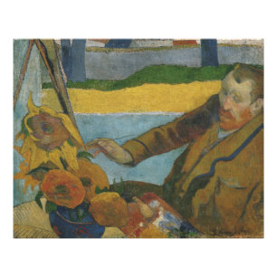 Impression Photo Paul Gauguin Vincent van Gogh peinture tournesols