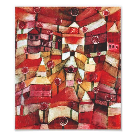 Impression Photo Paul Klee Rose Garden Imprimer (Devant)