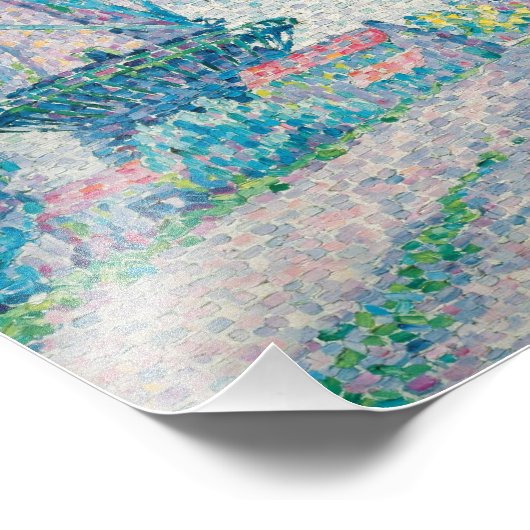 Impression Photo Paul Signac - Canal d'Overschie (Coin)