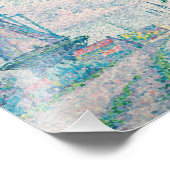 Impression Photo Paul Signac - Canal d'Overschie (Coin)