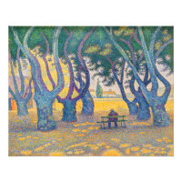 Paul Signac - Place des Lices, Saint-Tropez