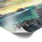 Impression Photo Paysage Abstrait (Coin)