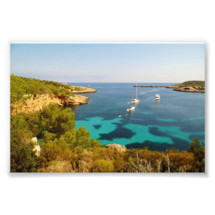 Impression Photo Paysage côtier de Portinatx à Ibiza