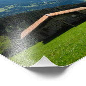 Impression Photo Paysage dans la vallée de Lauterbrunnen en Suisse (Coin)