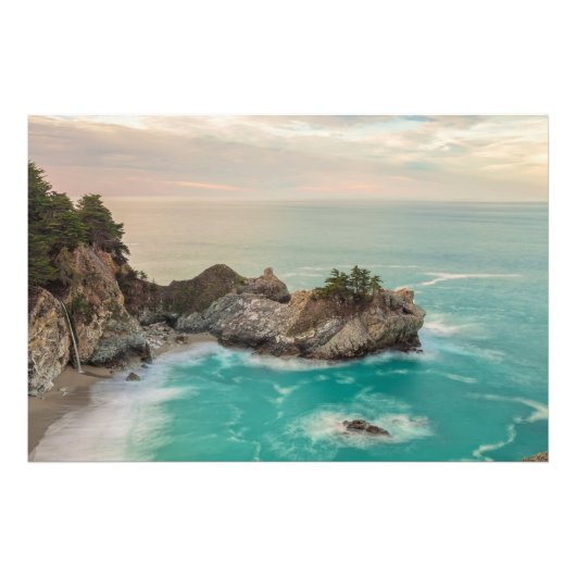 Impression Photo Paysage de Big Sur McWay Falls (Devant)