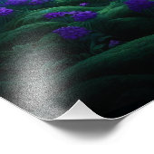 Impression Photo Paysage de forêt foncée Imprimer (Coin)