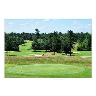 Impression Photo Paysage de golf