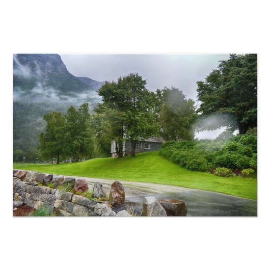 Impression Photo Paysage de Norvège (Devant)