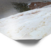 Impression Photo Paysage d'hiver, 1811 par Caspar David Friedrich (Coin)