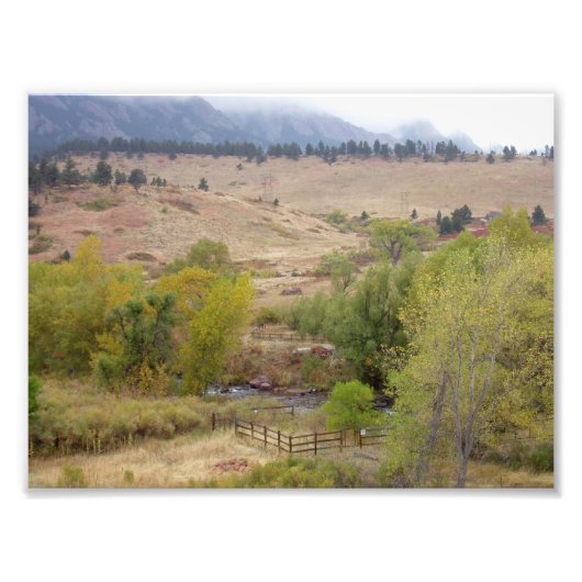Impression Photo Paysage du Colorado (Devant)