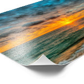 Impression Photo Paysage du lever du soleil (Coin)