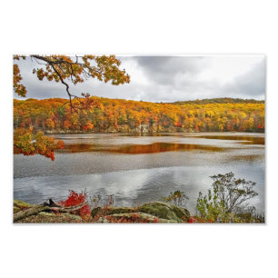 Impression Photo Paysage du nord-est de l'automne