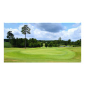 Impression Photo Paysage du terrain de golf (Devant)