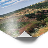 Impression Photo Paysage dynamique des collines Rolling (Coin)