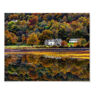 Impression Photo Paysage écossais de montagnes d'Argyll