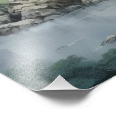 Impression Photo Paysage Fantastique Cascade Nature (Coin)
