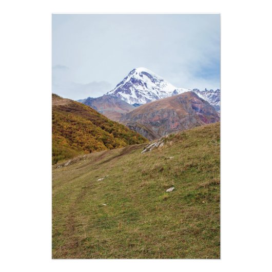 Impression Photo Paysage géorgien (Devant)