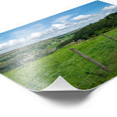 Impression Photo Paysage historique du Yorkshire (Coin)