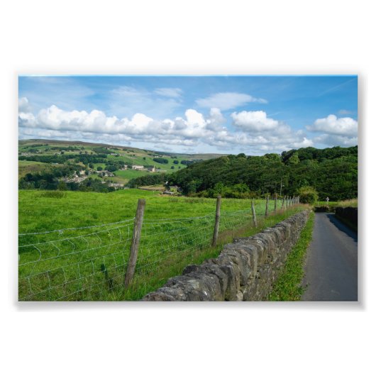 Impression Photo Paysage historique du Yorkshire (Devant)
