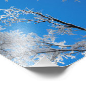 Impression Photo Paysage hivernal enneigé (Coin)