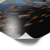 Impression Photo Paysage naturel des arbres (Coin)