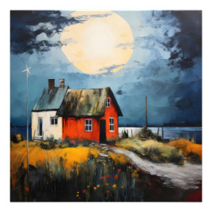 Impression Photo Paysage nordique coloré