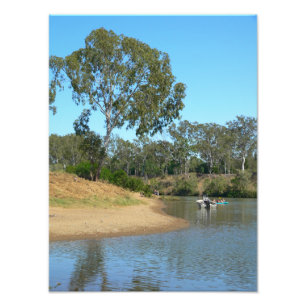 Impression Photo Paysage panoramique de la rivière Calliope dans le
