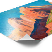 Impression Photo Paysage, Parc national de Sion par Maynard Dixon (Coin)