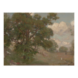 Impression Photo Paysage pastoral Louis Loeb (Américain, 1866-1909)