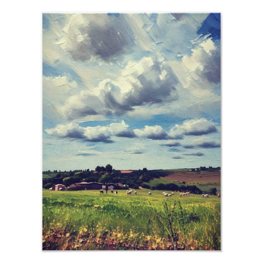 Impression Photo Paysage pittoresque (Devant)
