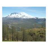 Impression Photo Paysage volcanique du Mont St Helens (Devant)