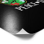 Impression Photo Peace Love Autism Puzzle Sensibilisation sur l'aut (Coin)