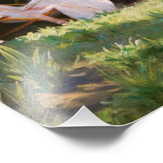 Impression Photo Peder Severin Kroyer - Roses (Coin)