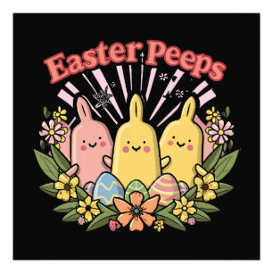 Impression Photo Peeps de Pâques
