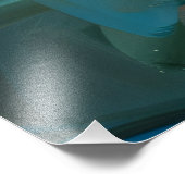 Impression Photo Peinture à l'huile d'Oiseau du Paradis (Coin)