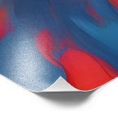 Impression Photo peinture Abstraite (Coin)