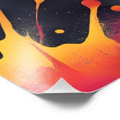 Impression Photo peinture Abstraite (Coin)