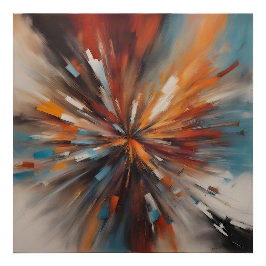Impression Photo peinture Abstraite (Devant)