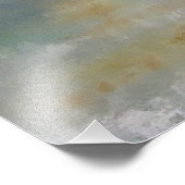 Impression Photo Peinture Abstraite Sur Les Côtes Et Sur La Plage (Coin)