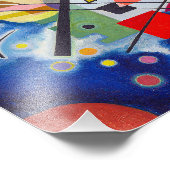 Impression Photo Peinture bleue | Wassily Kandinsky | (Coin)