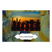 Impression Photo Peinture d'épluchage (Devant)