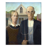 Peinture gothique américaine par Grant Wood