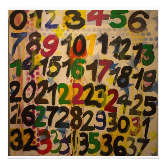 Impression Photo Peinture par chiffres par Max & Mary (Devant)