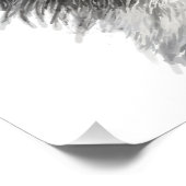 Impression Photo Peinture réaliste d'un beau chien heureux (Coin)