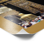 Impression Photo pèlerins du pèlerinage à la Kaaba, La Mecque, Arab (Coin)