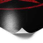 Impression Photo Pentagram Red Devil (Coin)