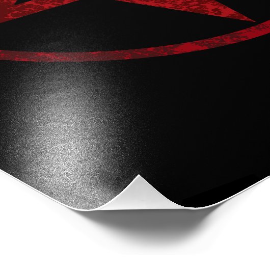 Impression Photo Pentagram Red Devil (Coin)