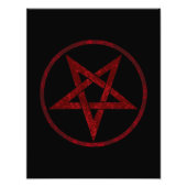 Impression Photo Pentagram Red Devil (Devant)