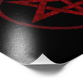 Impression Photo Pentagram Red Devil (Coin)