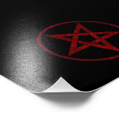 Impression Photo Pentagram Red Devil (Coin)